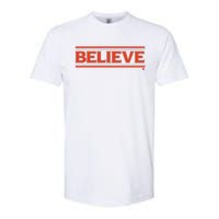 Cleveland Football Believe Softstyle CVC T-Shirt