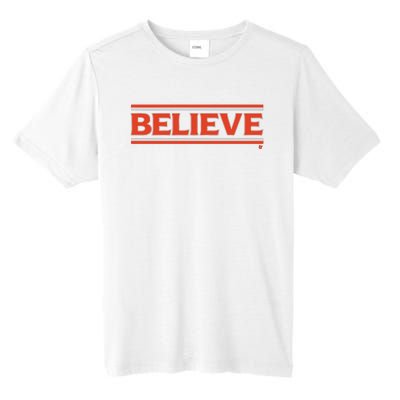 Cleveland Football Believe Tall Fusion ChromaSoft Performance T-Shirt