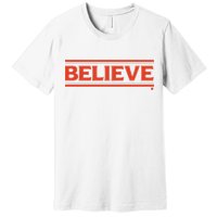 Cleveland Football Believe Premium T-Shirt