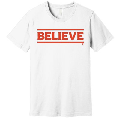 Cleveland Football Believe Premium T-Shirt