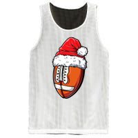 Christmas Football Ball Santa Hat Xmas Team Sport Mesh Reversible Basketball Jersey Tank