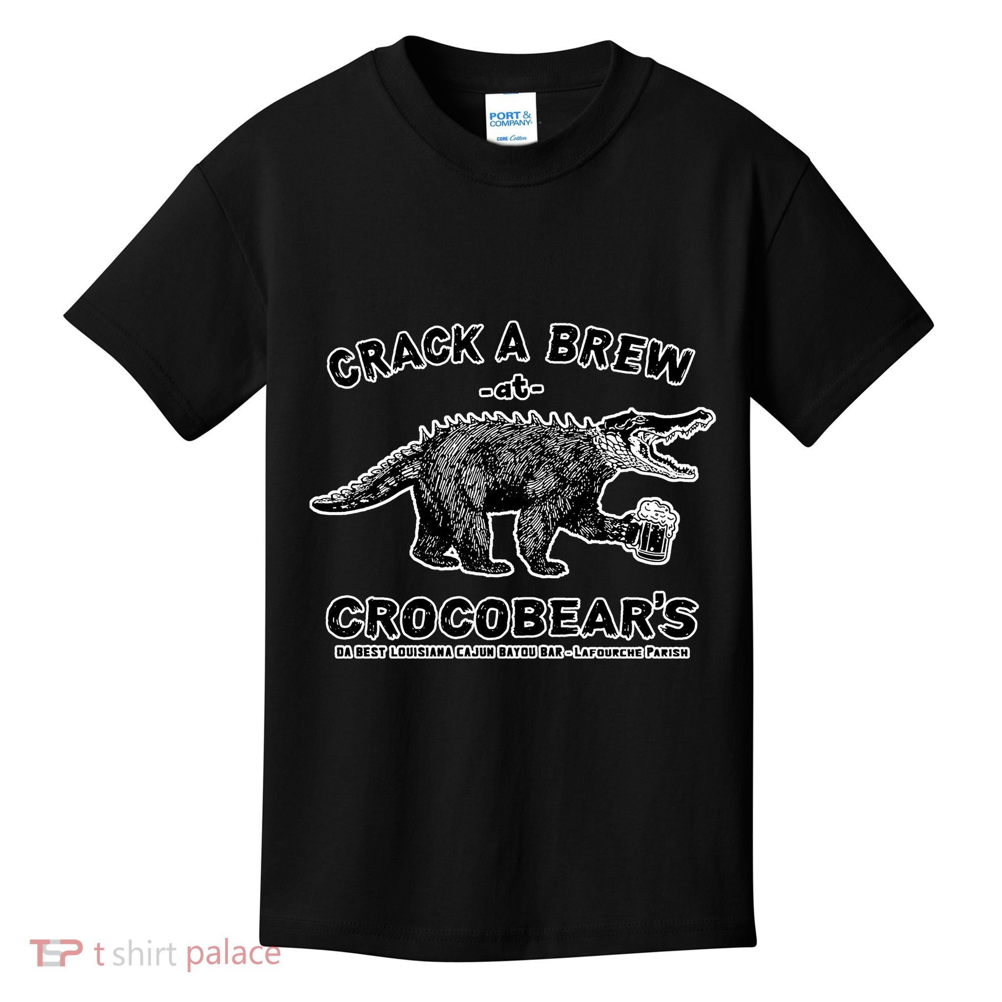 CrocobearS Famous Bar Kids T-Shirt
