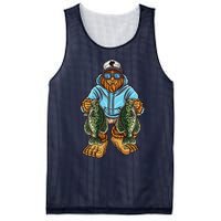 Crappie Fishing Bigfoot Panfishing Fishermen Mesh Reversible Basketball Jersey Tank