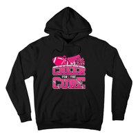 Cheer For Breast Cancer Sport Cheerleader Football Hoodie