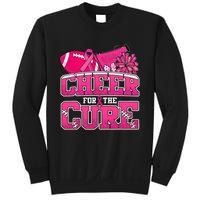 Cheer For Breast Cancer Sport Cheerleader Football Sweatshirt