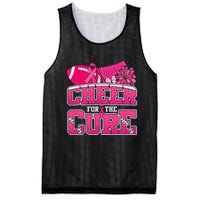 Cheer For Breast Cancer Sport Cheerleader Football Mesh Reversible Basketball Jersey Tank