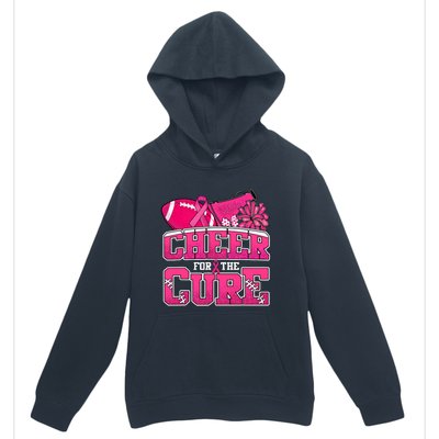 Cheer For Breast Cancer Sport Cheerleader Football Urban Pullover Hoodie