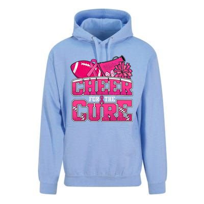 Cheer For Breast Cancer Sport Cheerleader Football Unisex Surf Hoodie