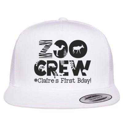 ClaireS First Birthday Flat Bill Trucker Hat