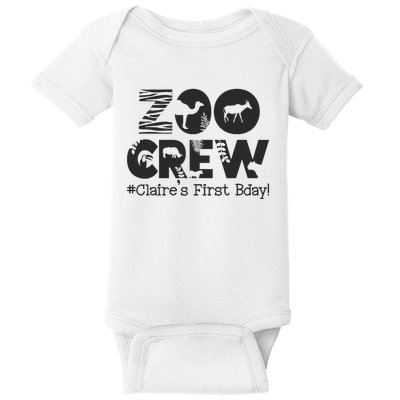 ClaireS First Birthday Baby Bodysuit