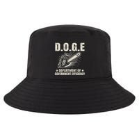 Chainsaw For Bureaucracy Funny D.O.G.E Doge Usa Flag Cool Comfort Performance Bucket Hat