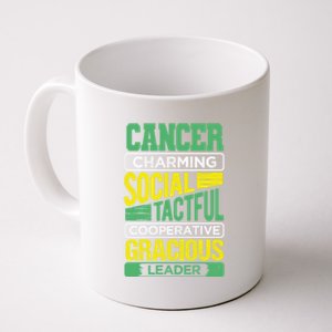 Cancer Facts Birthday Gift Astrology Horoscope Cancer Zodiac Gift Coffee Mug