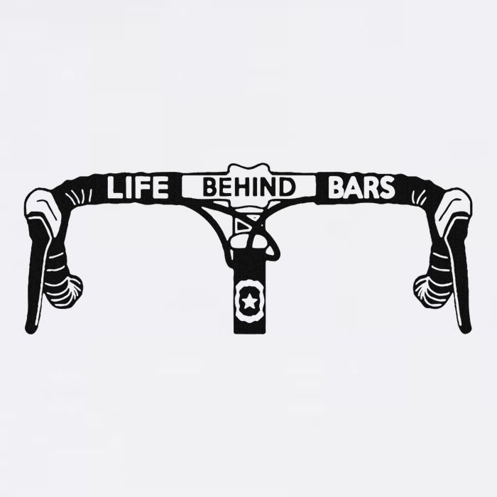 Cyclist Funny Biker Life Behind Bars Triathlon Bicycle Rider Garment-Dyed Sweatshirt