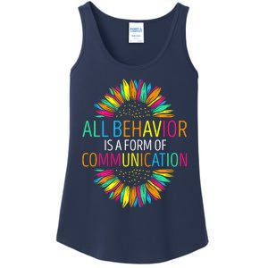 Communication Funny Behavioral Therapist Ladies Essential Tank