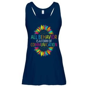 Communication Funny Behavioral Therapist Ladies Essential Flowy Tank