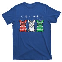 Christmas French Bulldogs Xmas Frenchie Dog Funny Funny T-Shirt