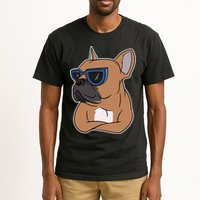 Cool French Bulldog Sunglasses Tall T-Shirt
