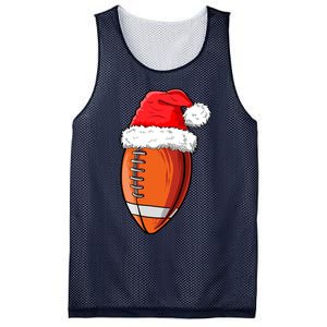 Christmas Football Ball Santa Hat Funny Sport Xmas Boys Mesh Reversible Basketball Jersey Tank