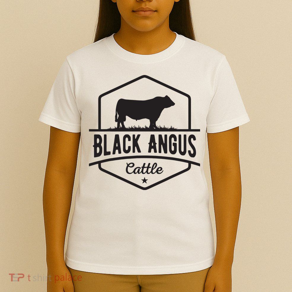 Cow Farmer Black Angus Cattle T-Shirt