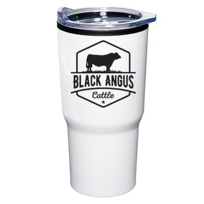 Cow Farmer Black Angus Cattle Tumbler