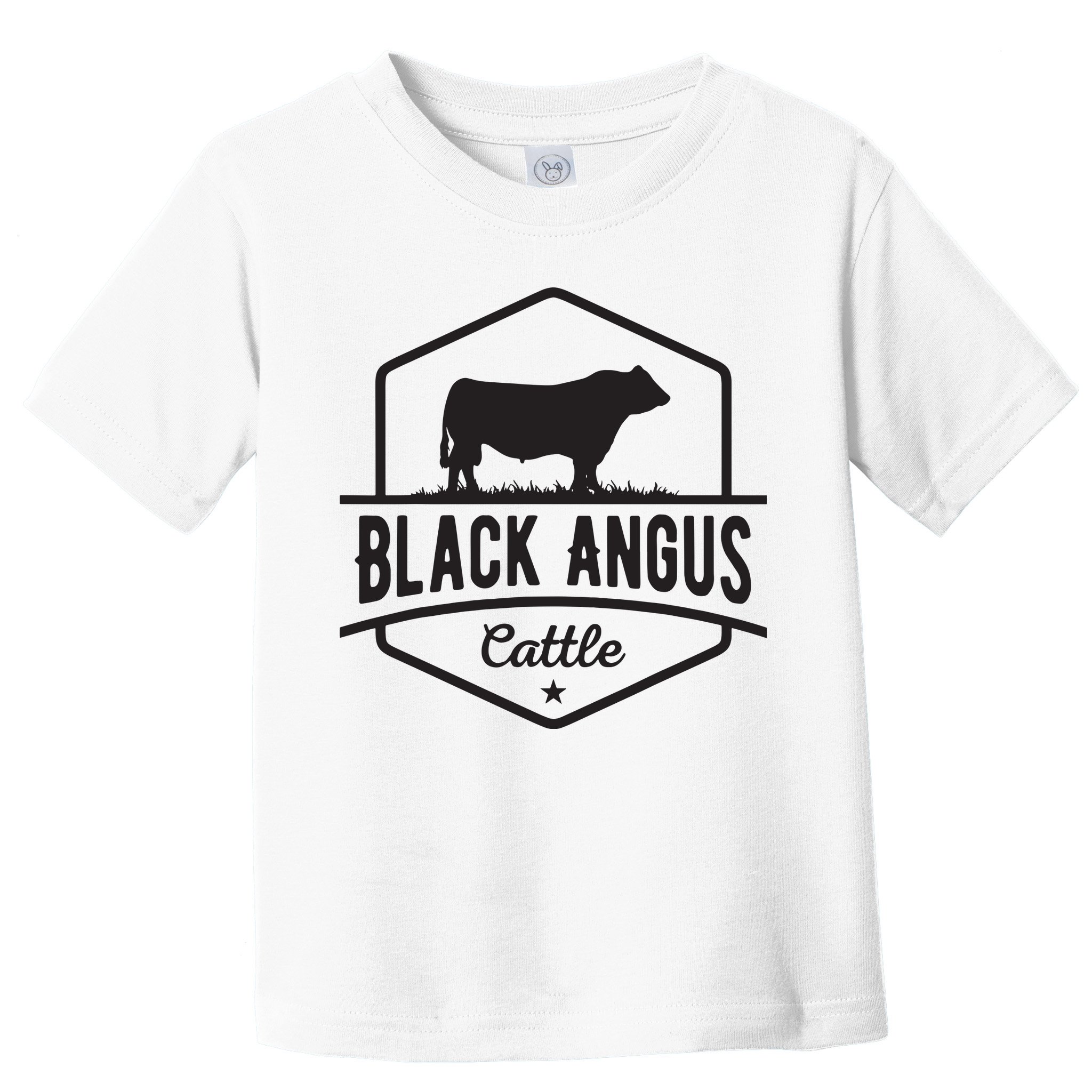 Cow Farmer Black Angus Cattle Toddler T-Shirt