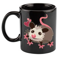Cute Funny Baby Opossum 11oz C Handle Ceramic Mug