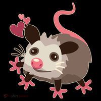 Cute Funny Baby Opossum 16 in Basic Backpack