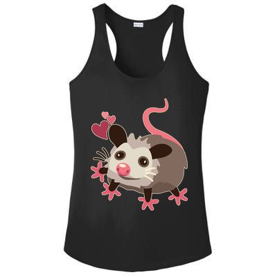 Cute Funny Baby Opossum Ladies PosiCharge Competitor Racerback Tank