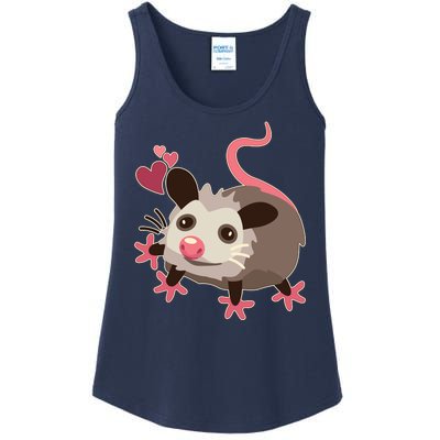 Cute Funny Baby Opossum Ladies Essential Tank