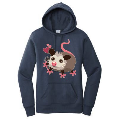 Cute Funny Baby Opossum Women's Pullover Hoodie