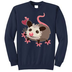 Cute Funny Baby Opossum Tall Sweatshirt