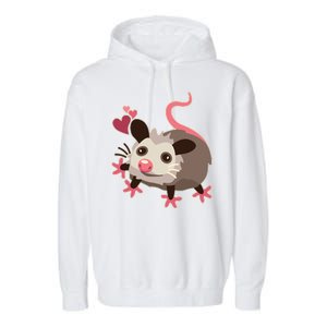 Cute Funny Baby Opossum Garment-Dyed Fleece Hoodie