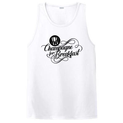 Champagne For Breakfast Mimosa Brunch Funny Ing Gift PosiCharge Competitor Tank