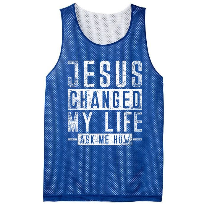 Christian Faith Bible Prayer God Savior Devo Jesus Gift Mesh Reversible Basketball Jersey Tank