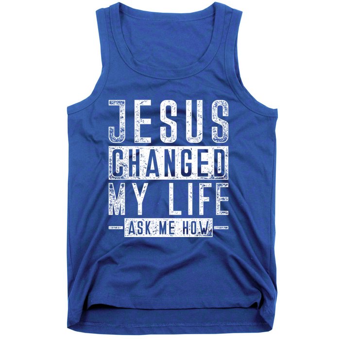 Christian Faith Bible Prayer God Savior Devo Jesus Gift Tank Top