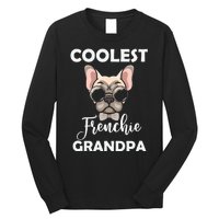 Coolest French Bulldog Grandpa Father's Day Long Sleeve Shirt