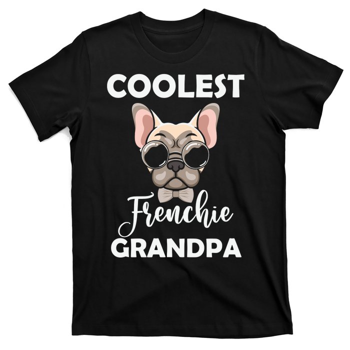 Coolest French Bulldog Grandpa Father's Day T-Shirt