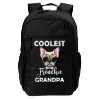 Coolest French Bulldog Grandpa Father's Day Daily Commute Backpack