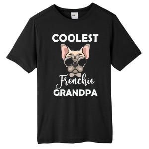 Coolest French Bulldog Grandpa Father's Day Tall Fusion ChromaSoft Performance T-Shirt