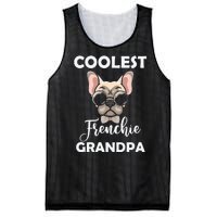 Coolest French Bulldog Grandpa Father's Day Mesh Reversible Basketball Jersey Tank