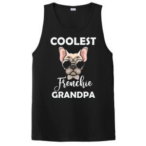 Coolest French Bulldog Grandpa Father's Day PosiCharge Competitor Tank