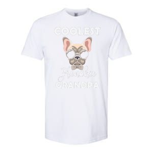 Coolest French Bulldog Grandpa Father's Day Softstyle CVC T-Shirt