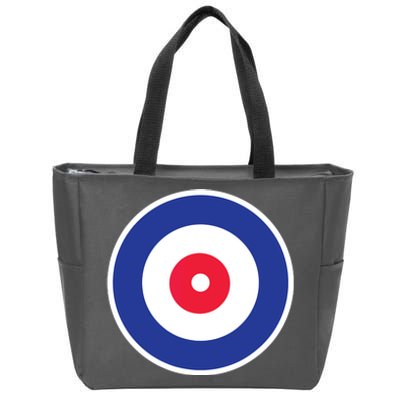 Curling Field Zip Tote Bag