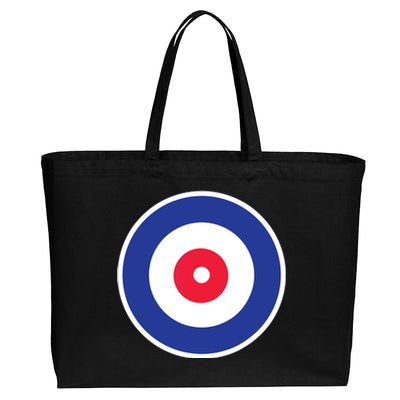 Curling Field Cotton Canvas Jumbo Tote