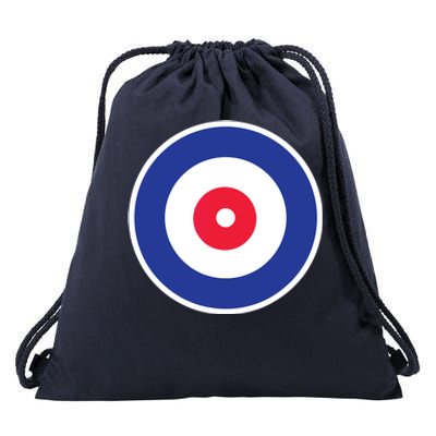 Curling Field Drawstring Bag