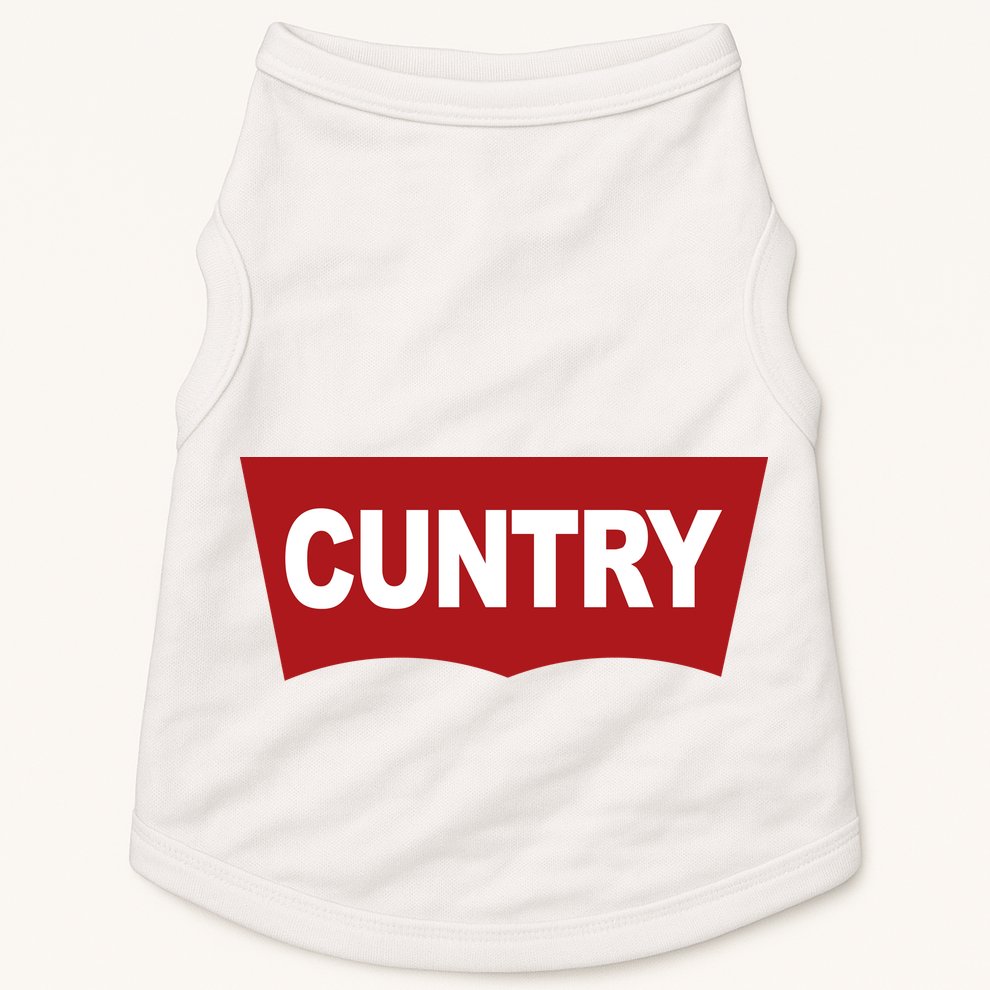 Cuntry Funny Country Rodeo Western Cowgirl Cowboy Doggie Tank