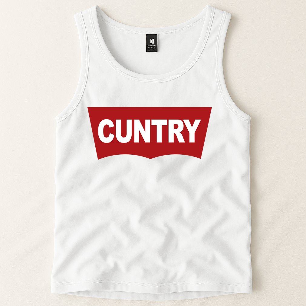 Cuntry Funny Country Rodeo Western Cowgirl Cowboy Tank Top