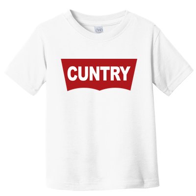 Cuntry Funny Country Rodeo Western Cowgirl Cowboy Toddler T-Shirt