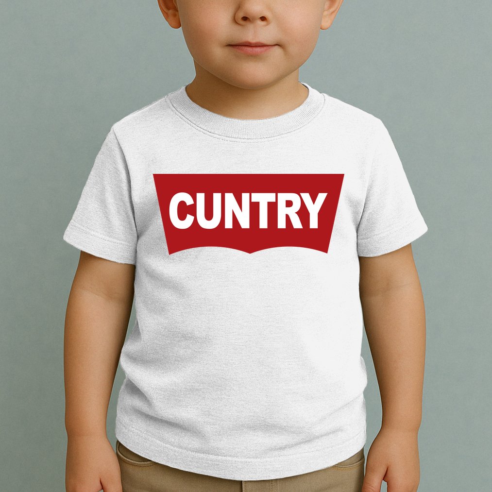Cuntry Funny Country Rodeo Western Cowgirl Cowboy Toddler T-Shirt