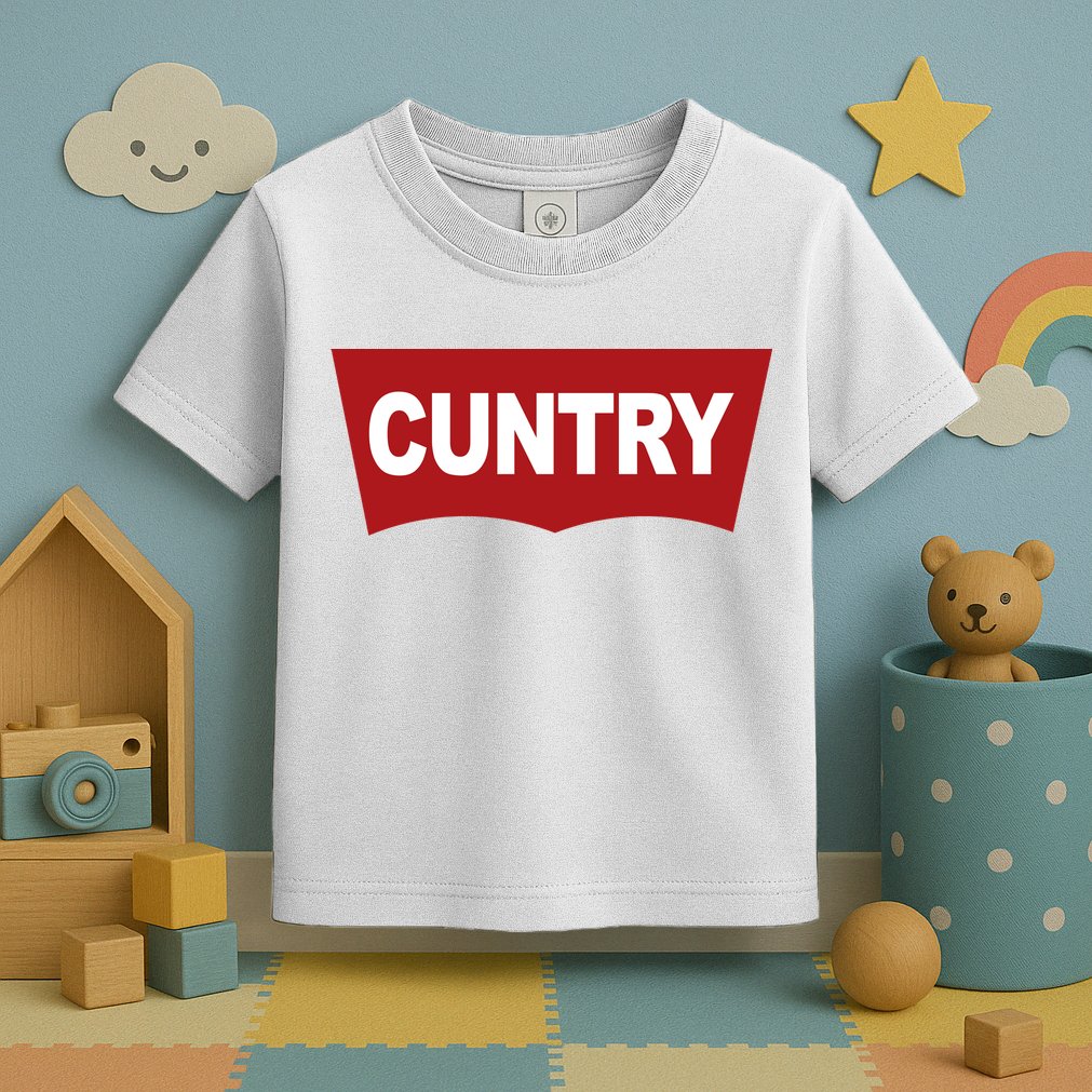 Cuntry Funny Country Rodeo Western Cowgirl Cowboy Toddler T-Shirt